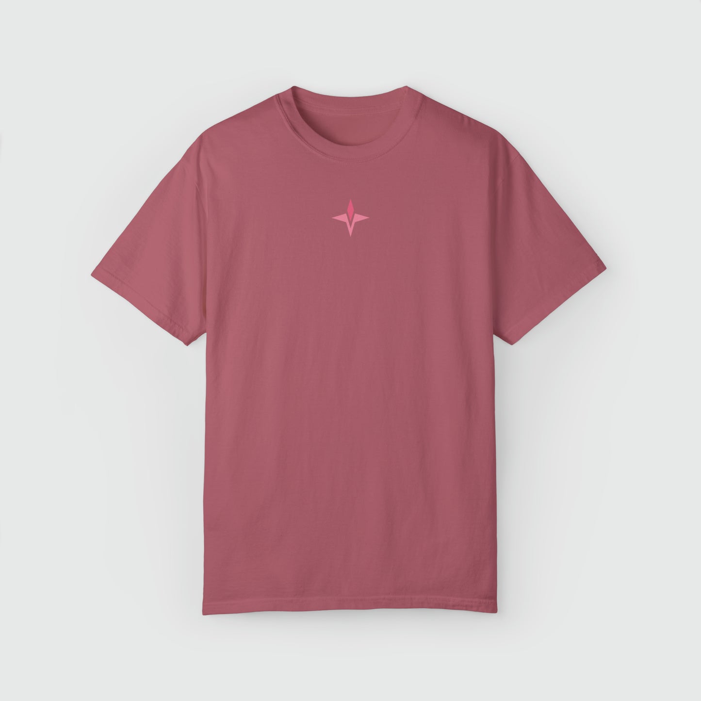Peak Pump Cover Women's Tee Product Pic Front Crimson