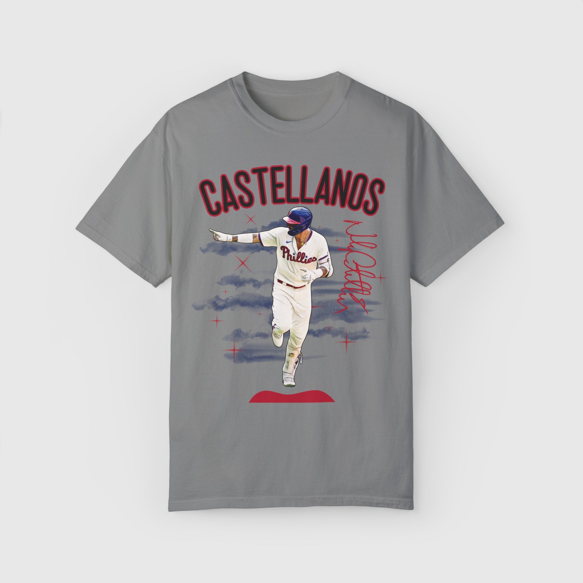 Castellanos Signature Tee 2.0 Product Pic Front Granite