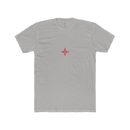 Prime Gym Tee Red Product Pic Front Light Grey