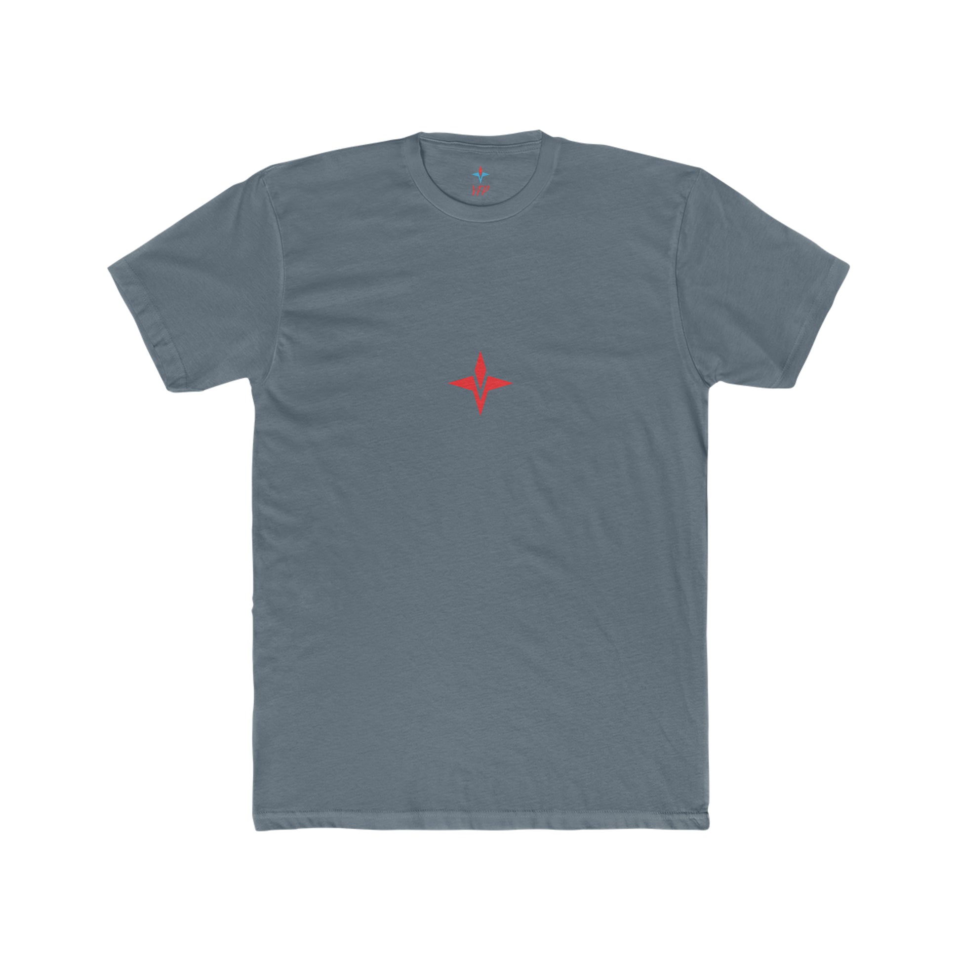 Prime Gym Tee Red Product Pic Front Indigo