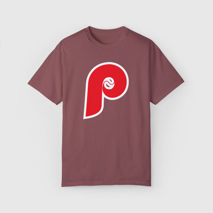 Phillies Classic Logo Tee Product Pic Front Brick