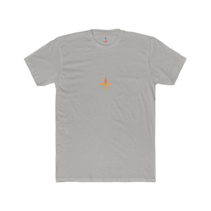 Prime Gym Tee Orange Product Pic Front Light Grey