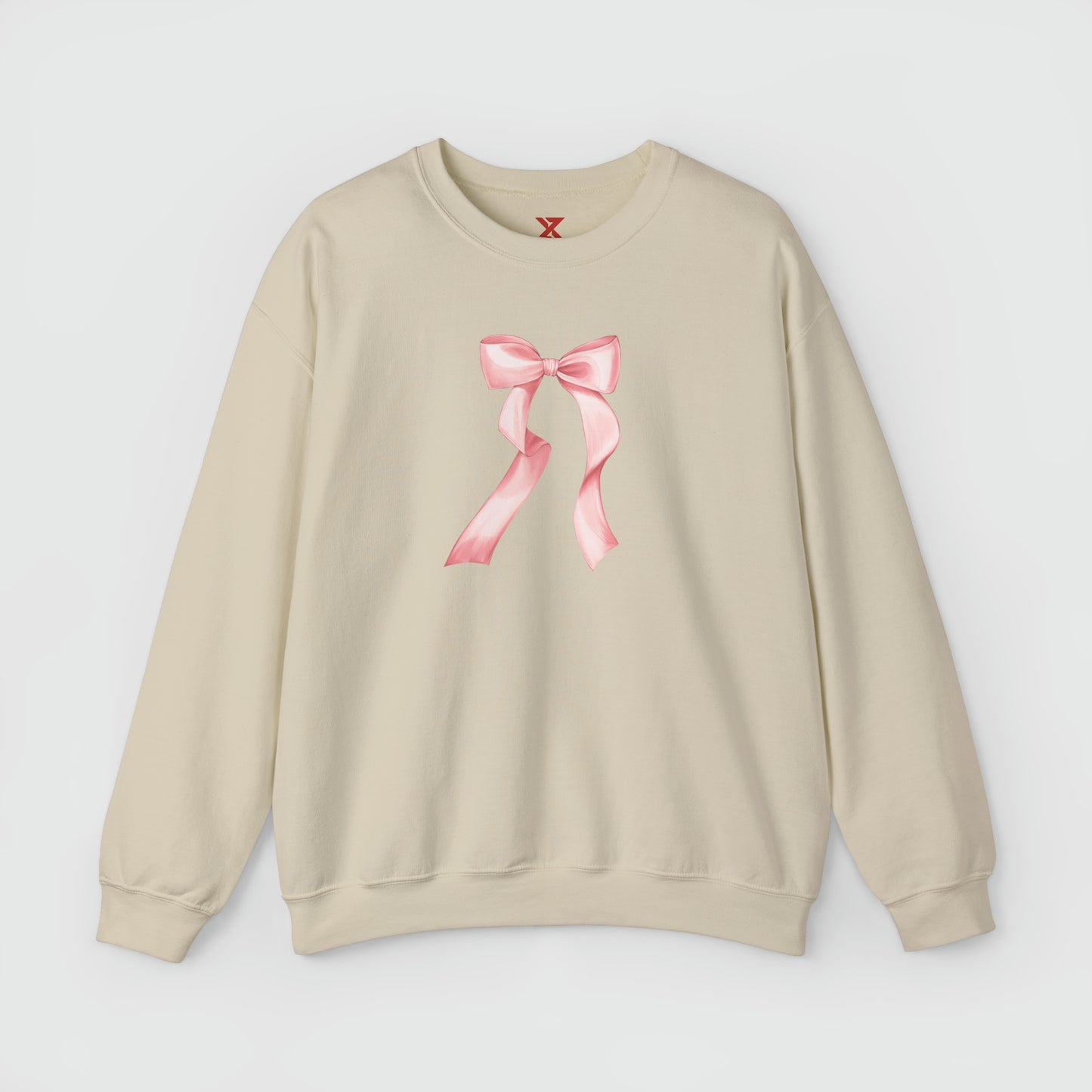 Pretty Pink Bow Crewneck