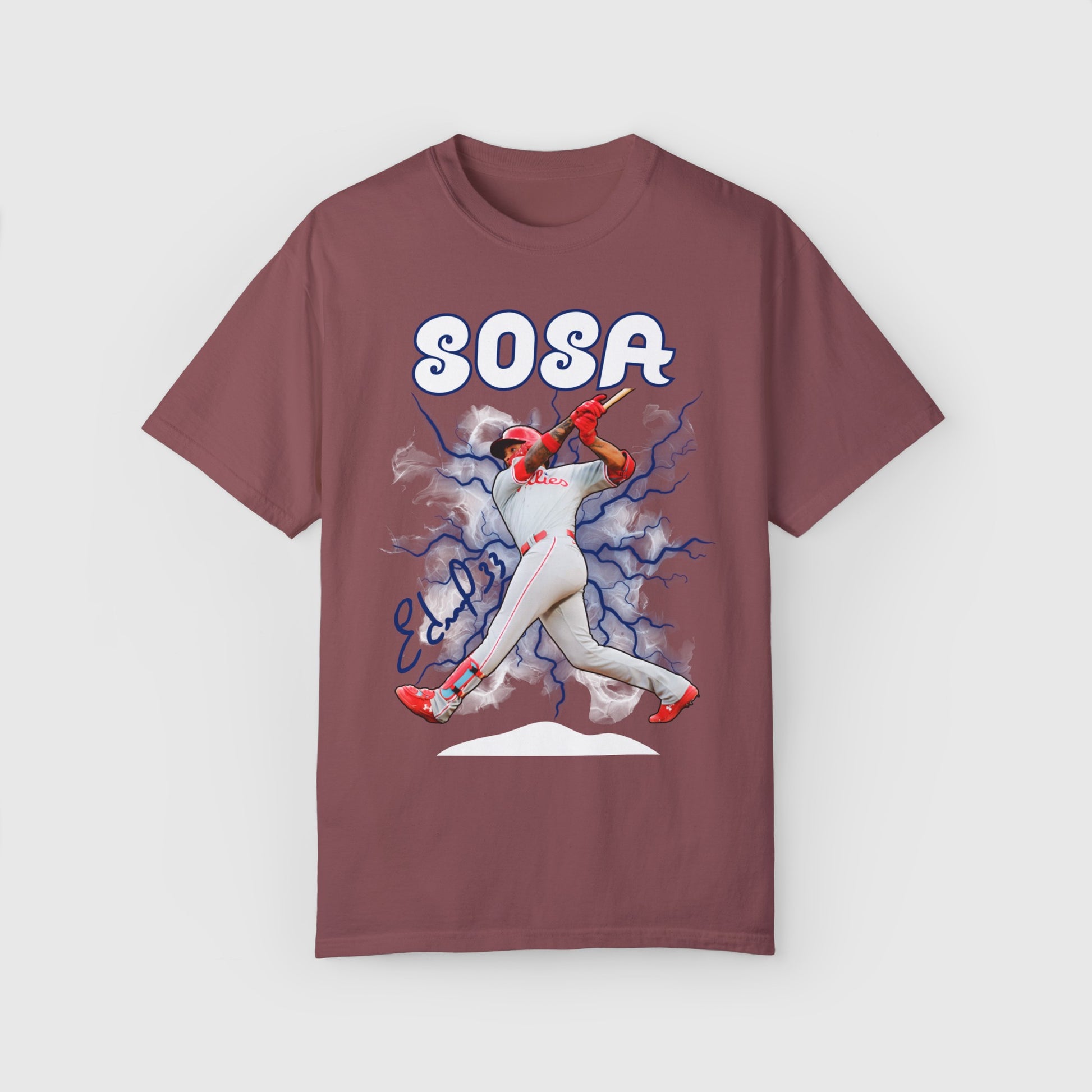 Edmundo Sosa Signature Tee Product Pic Front Brick