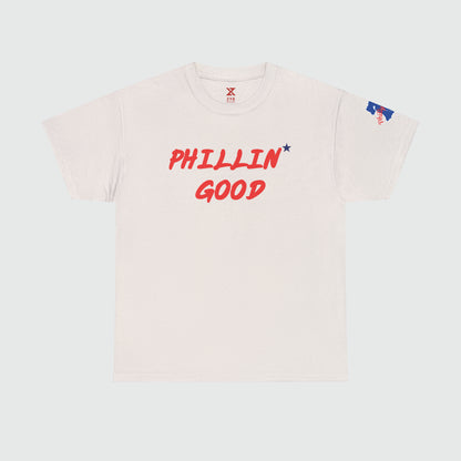 Phillin' Good Phillies Tee Product Pic Front Ice Grey