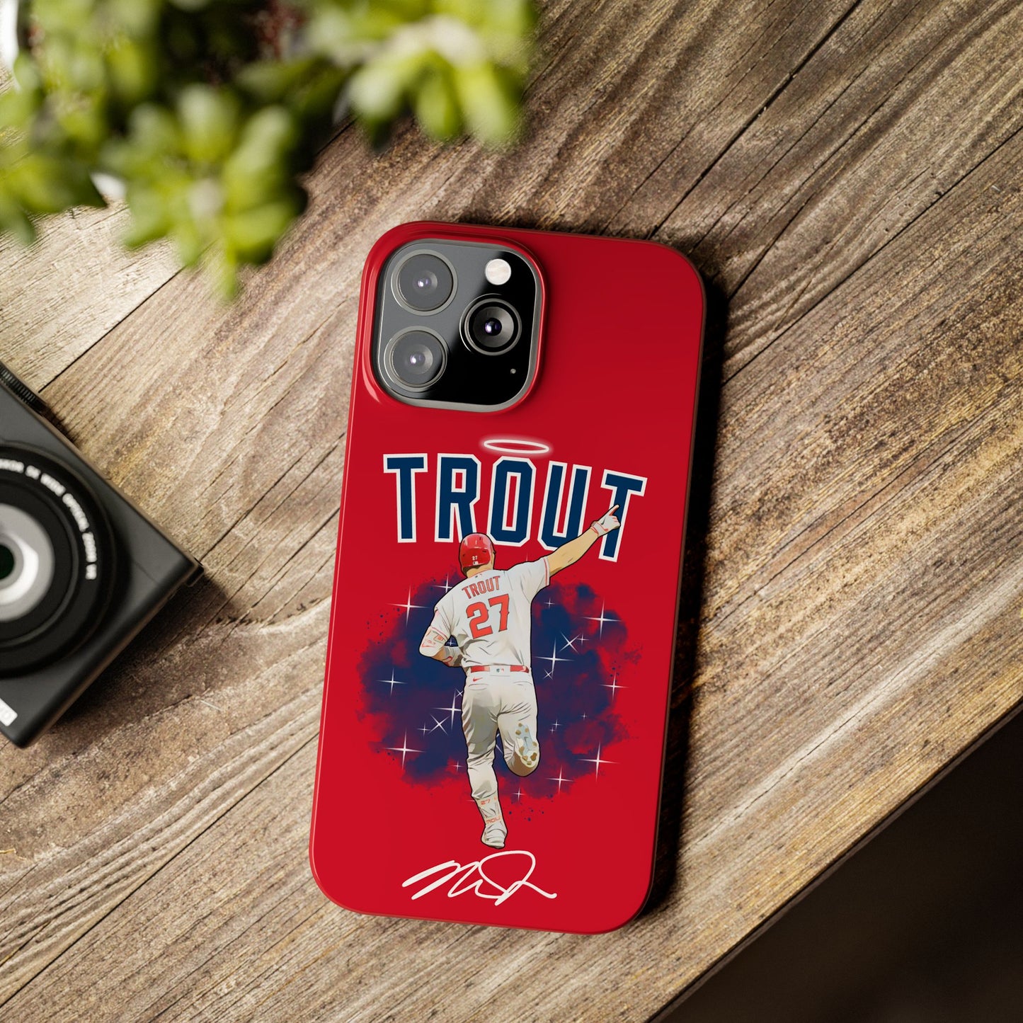 Mike Trout Slim iPhone Case