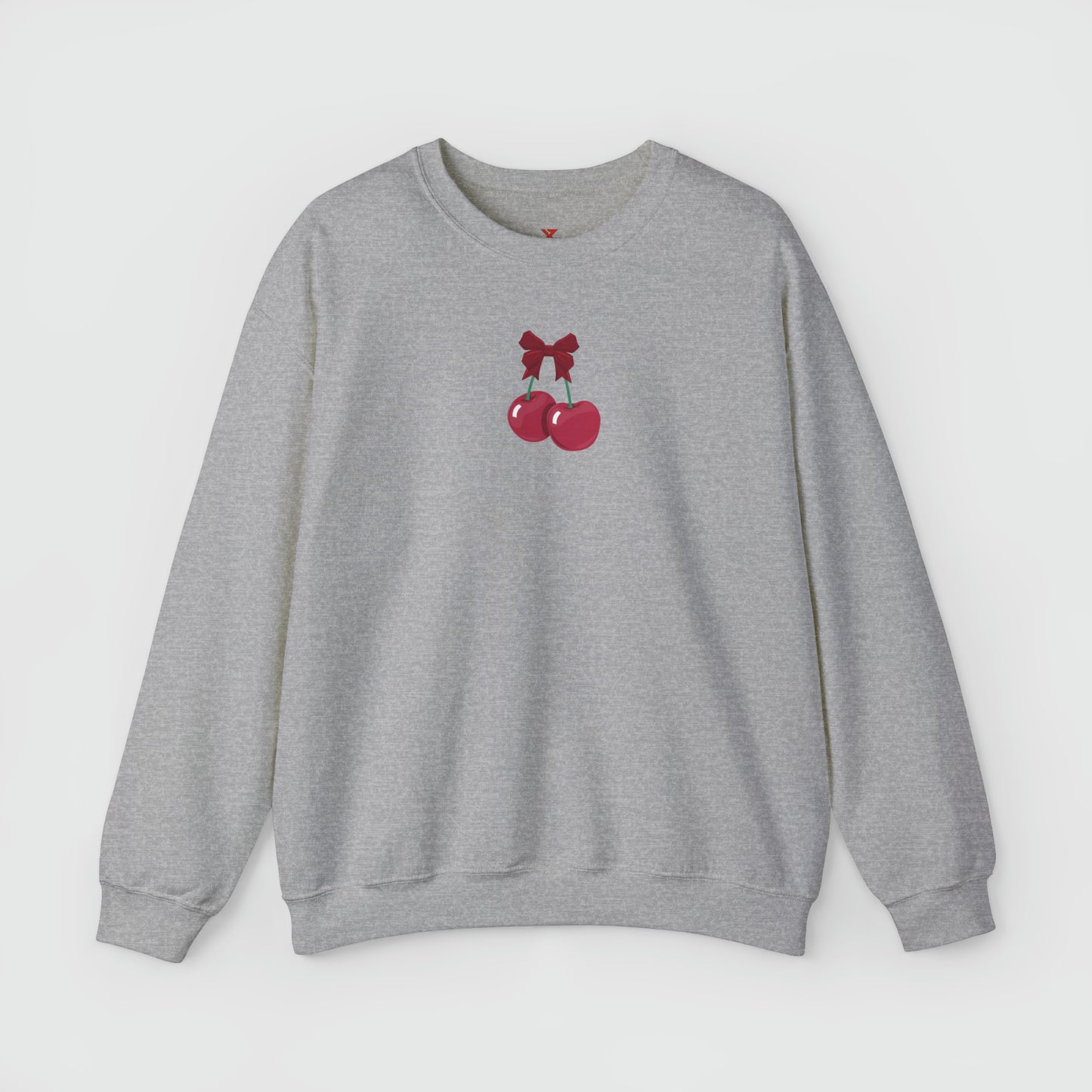 Cherry Bow Cute Crewneck