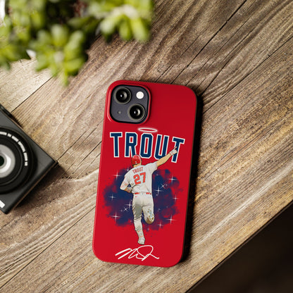 Mike Trout Slim iPhone Case