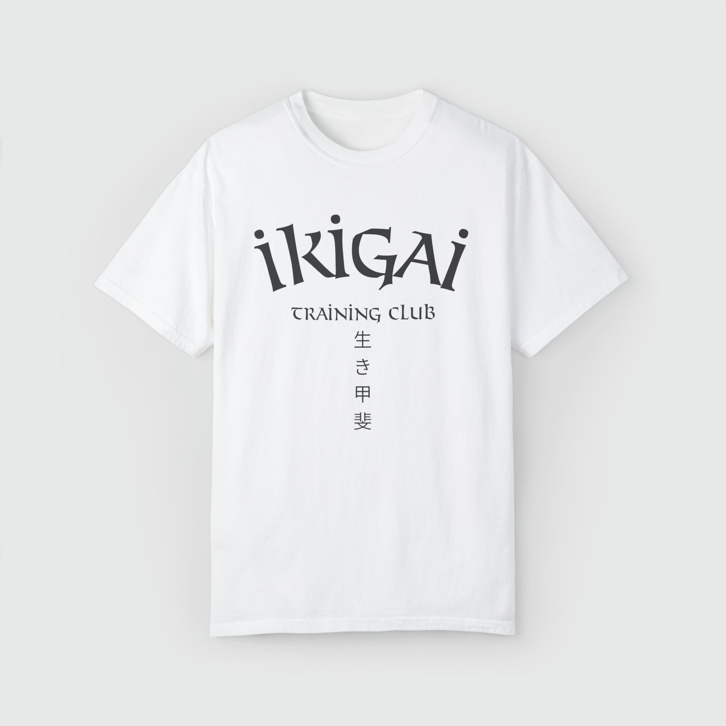 Ikigai Training 2.0 Tee Product Pic Front White