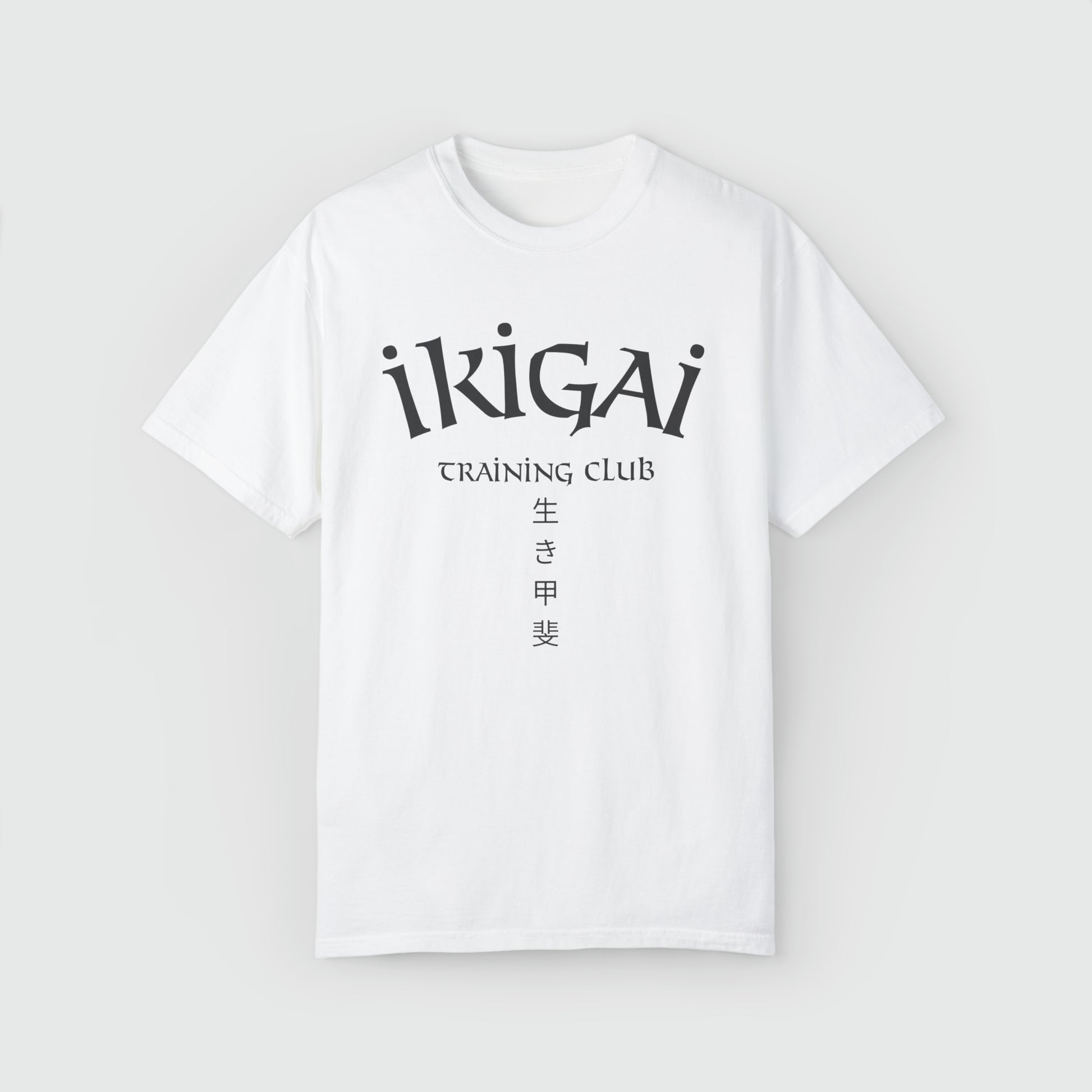 Ikigai Training 2.0 Tee Product Pic Front White