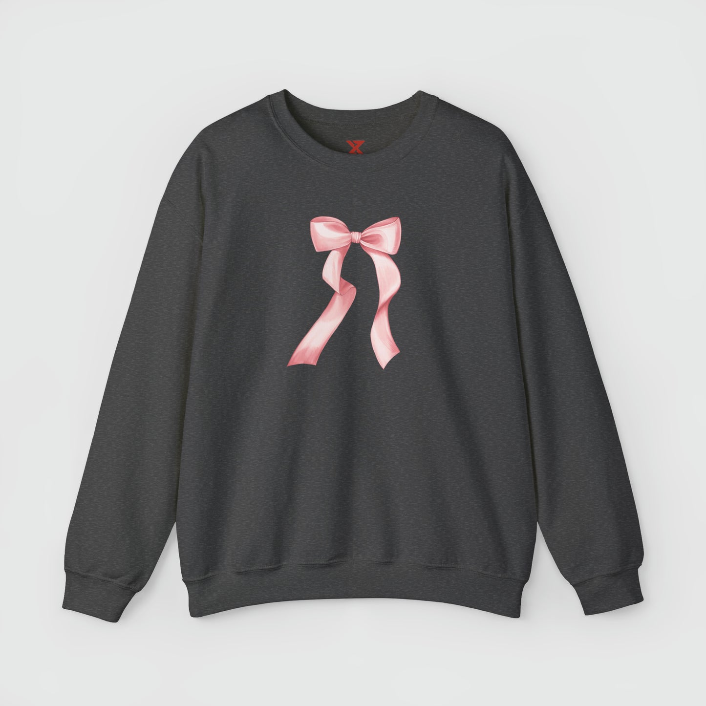 Pretty Pink Bow Crewneck