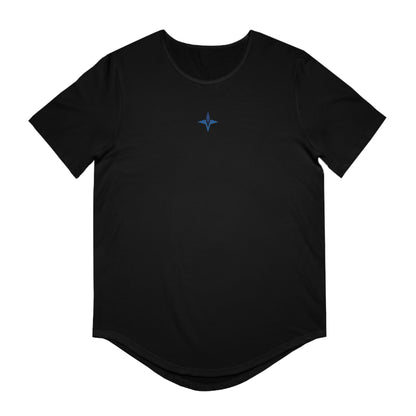 Savant Gym Tee Blue Product Pic Front Black