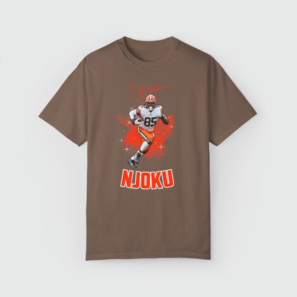 David Njoku Signature Tee Product Pic Front Espresso