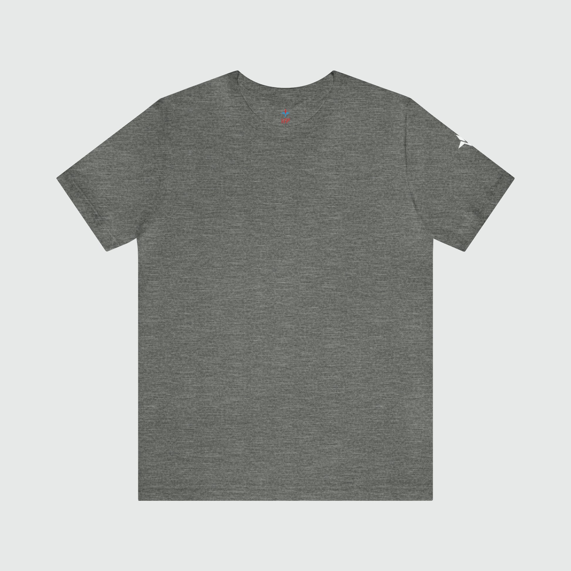 Enhance Men's Training Tee Product Pic Front Heather Grey