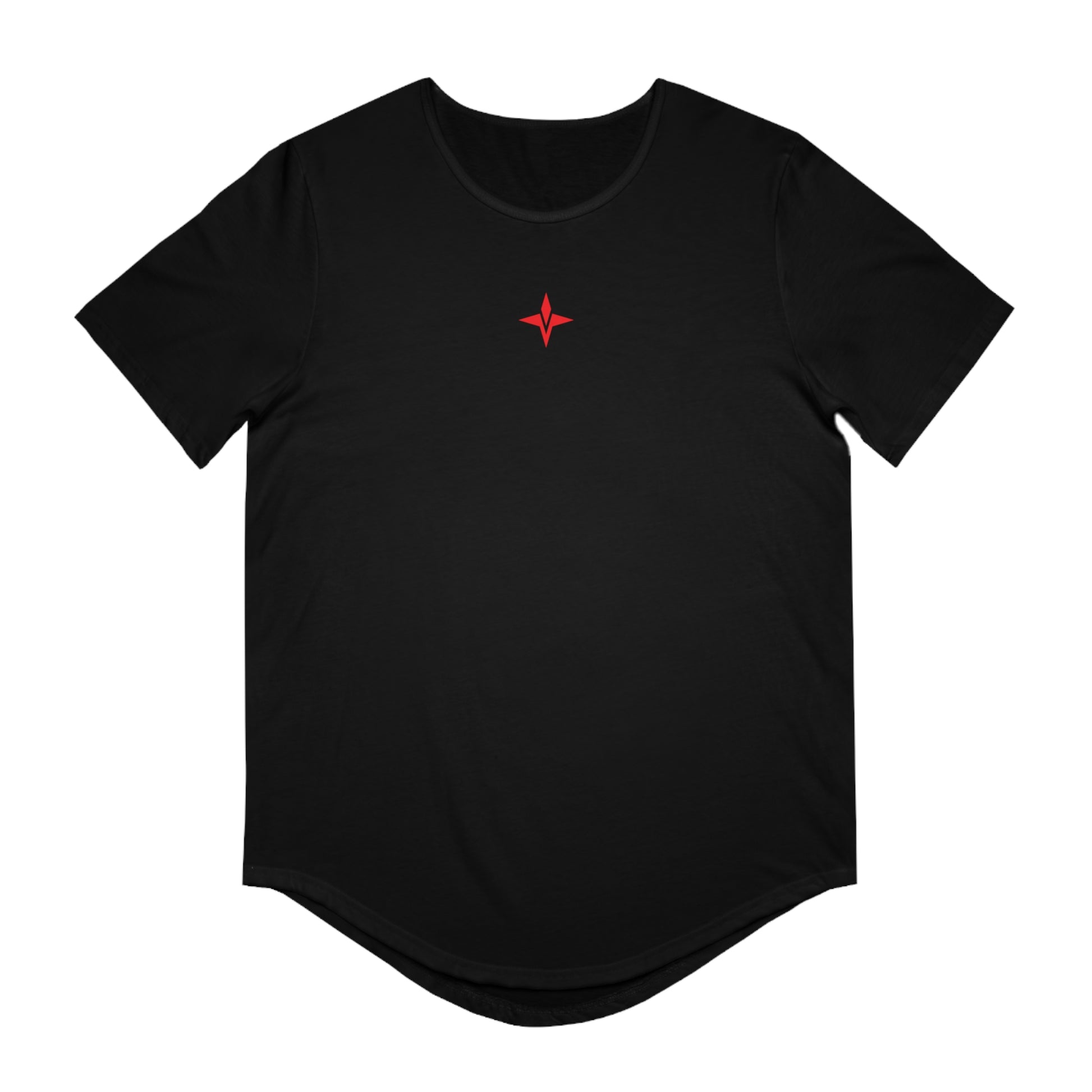 Savant Gym Tee Red Product Pic Front Black