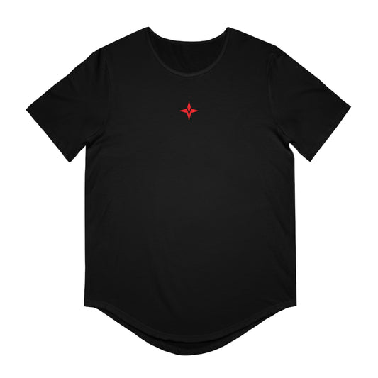 Savant Gym Tee Red Product Pic Front Black