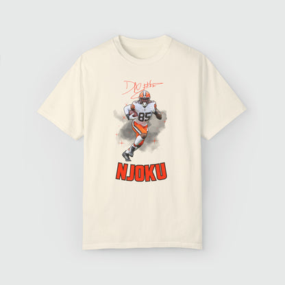 David Njoku Signature Tee Product Pic Front Ivory