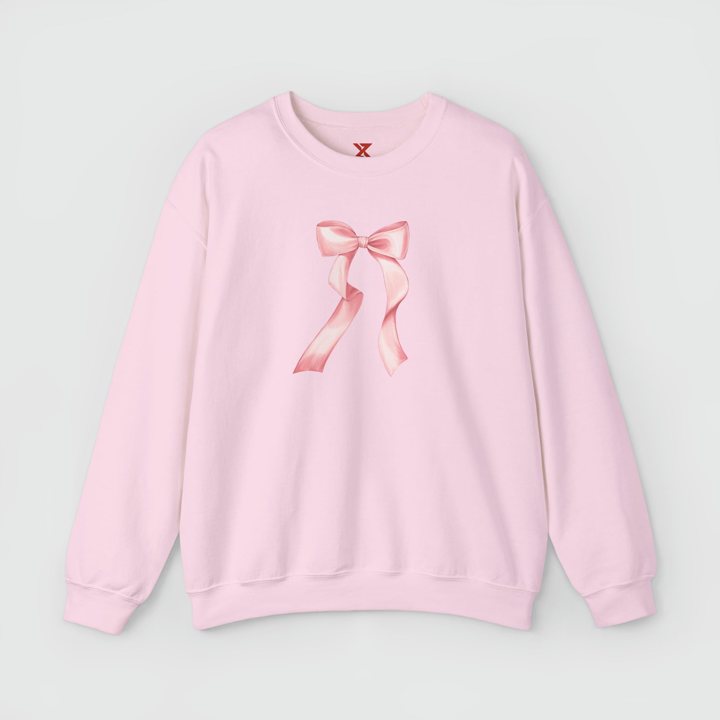 Pretty Pink Bow Crewneck