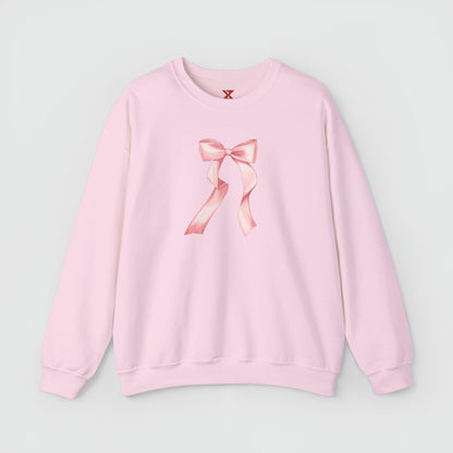 Pretty Pink Bow Crewneck