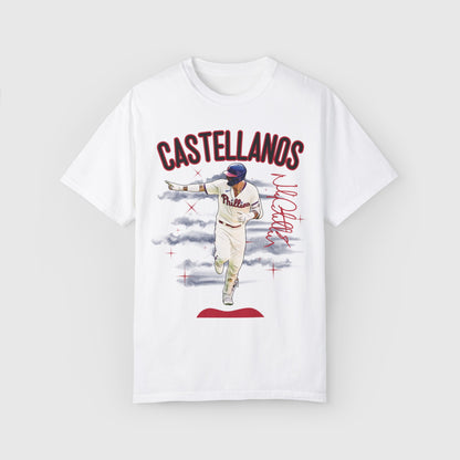 Castellanos Signature Tee 2.0 Product Pic Front White