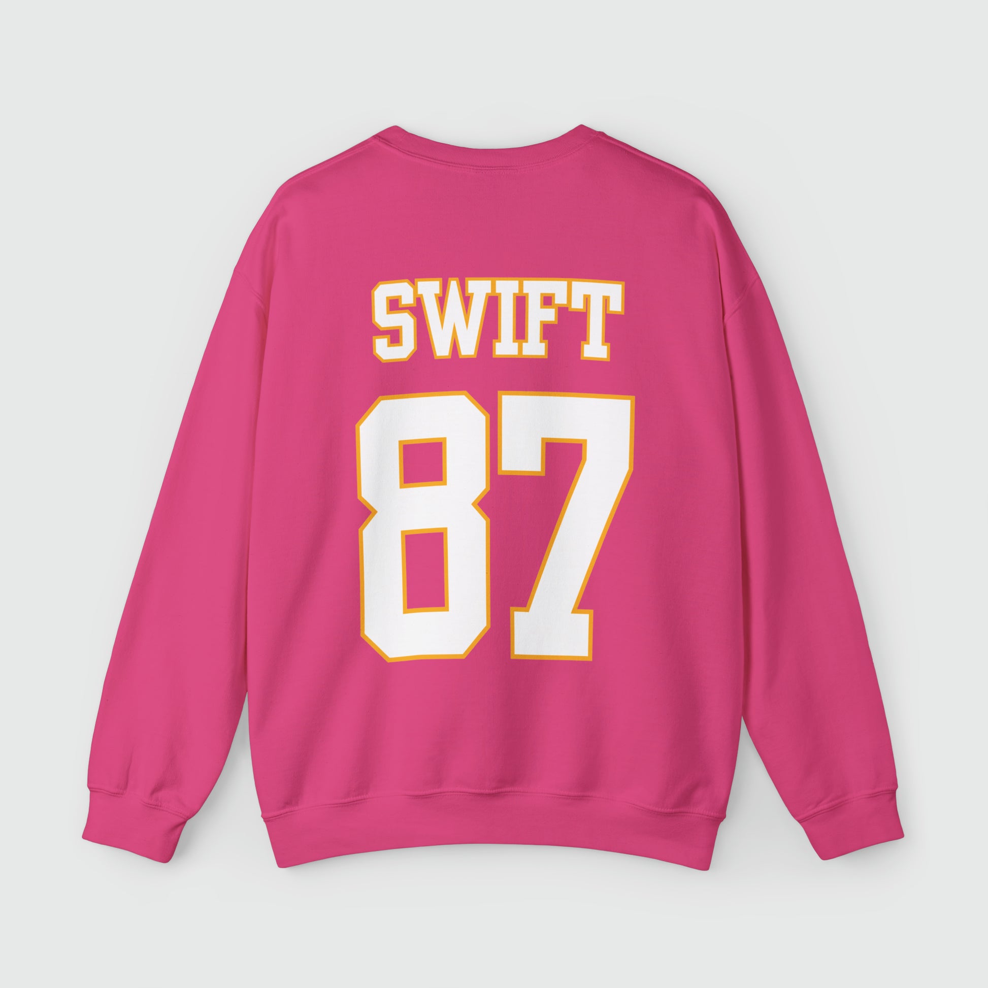 Taylor Swift Chiefs Crewneck Back Heliconia