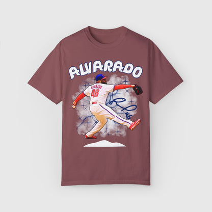 Jose Alvarado Signature Tee Product Pic Front Brick