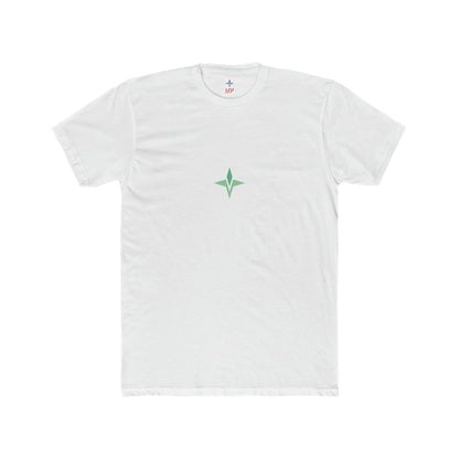 Prime Gym Tee Green Product Pic Front White