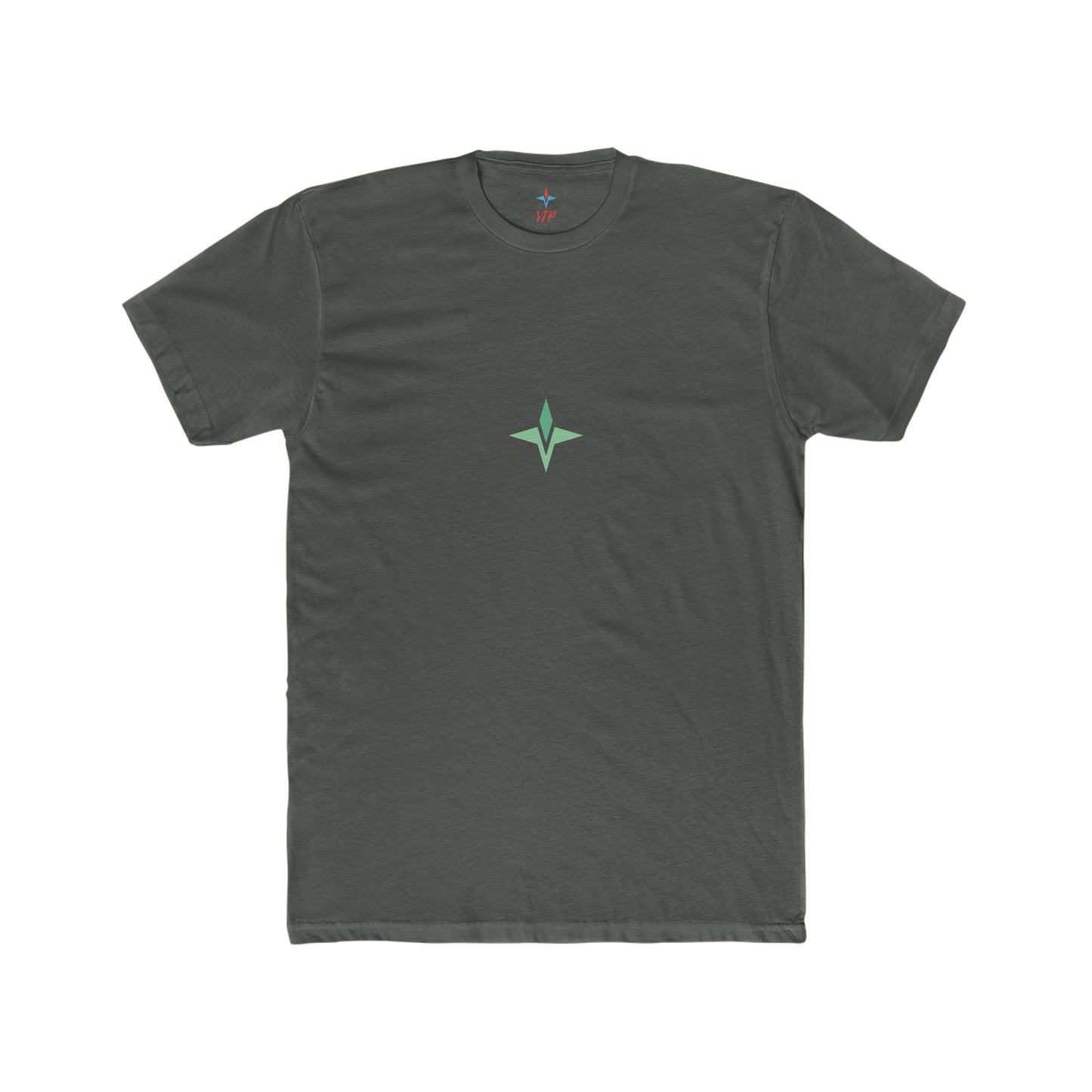 Prime Gym Tee Green Product Pic Front Metal