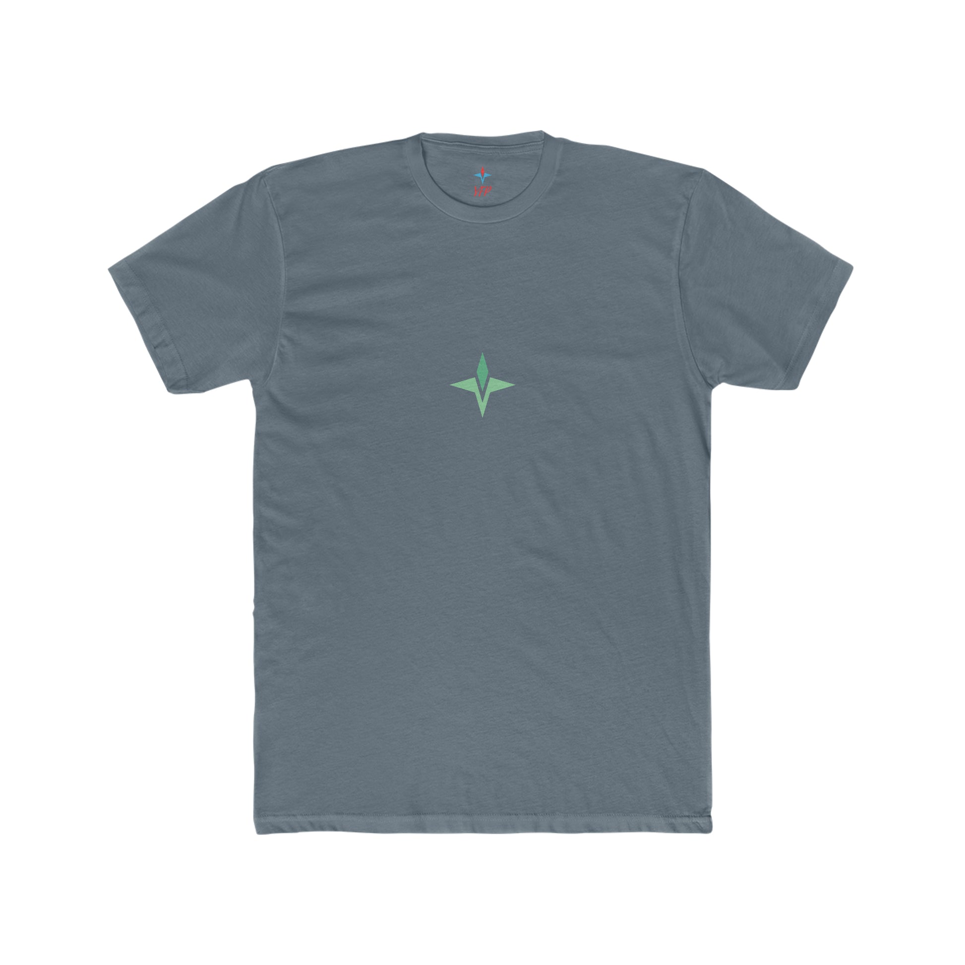 Prime Gym Tee Green Product Pic Front Indigo