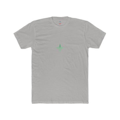 Prime Gym Tee Green Product Pic Front Light Grey