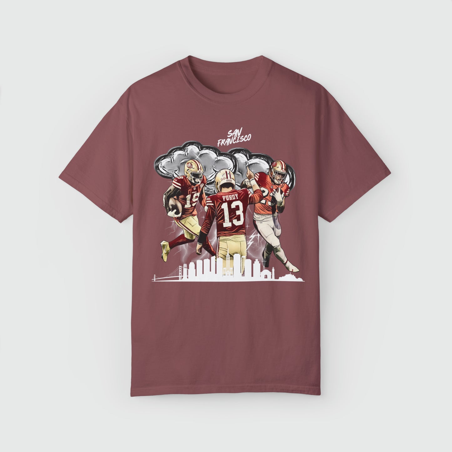 San Francisco 49ers City Tee Product Pic Front Brick