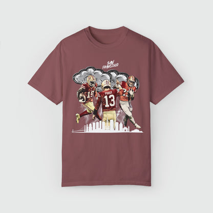 San Francisco 49ers City Tee Product Pic Front Brick