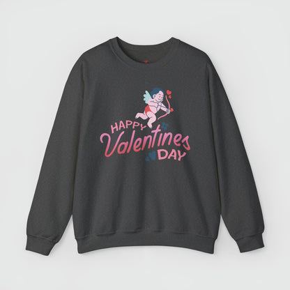 Cupid Valentines Day Crewneck