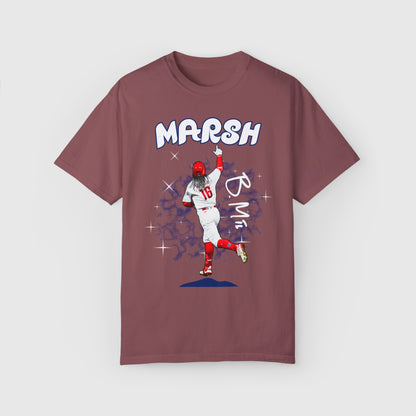 Brandon Marsh Signature Tee Product Pic Front Brick