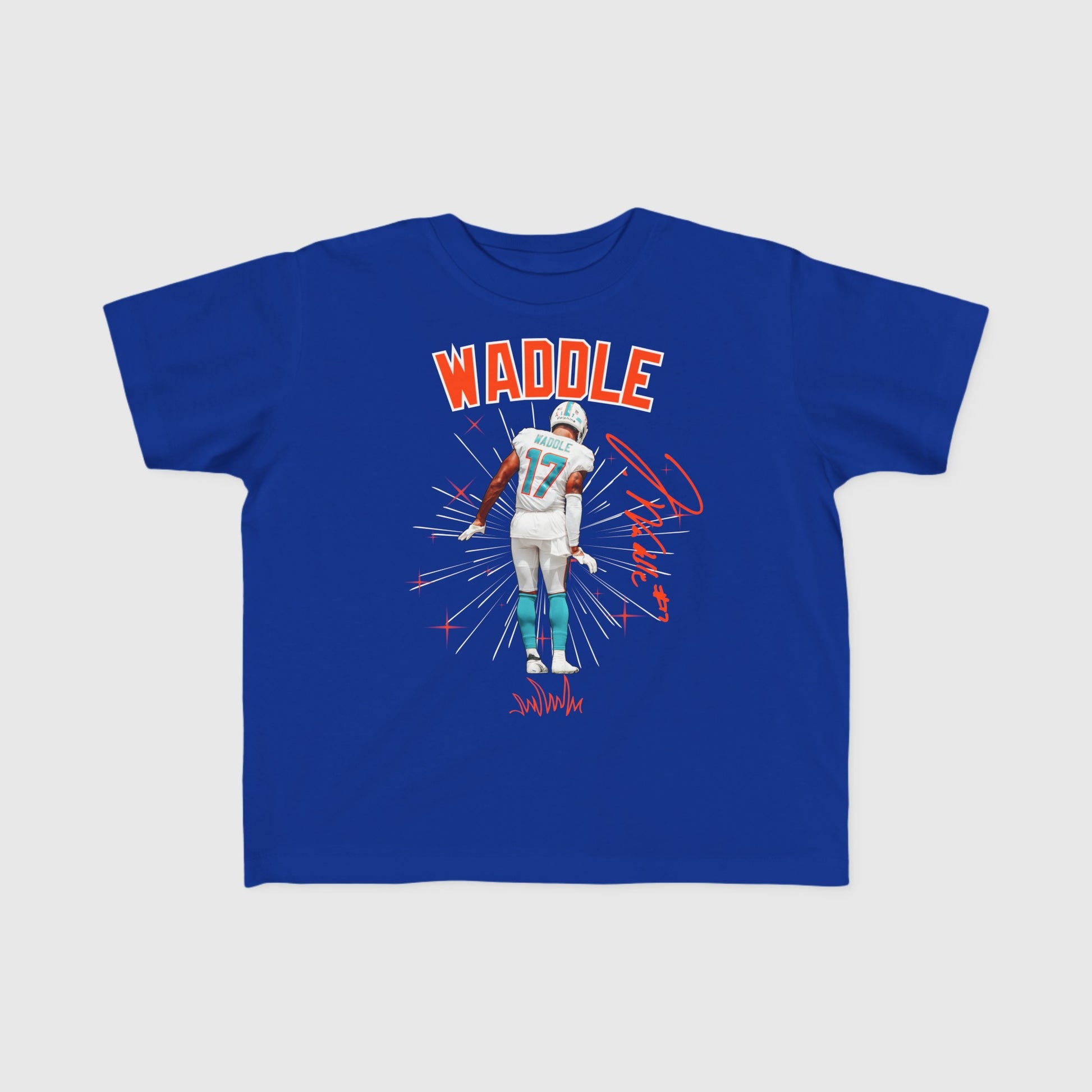 Youth Jaylen Waddle Signature Tee Product Pic Front Royal