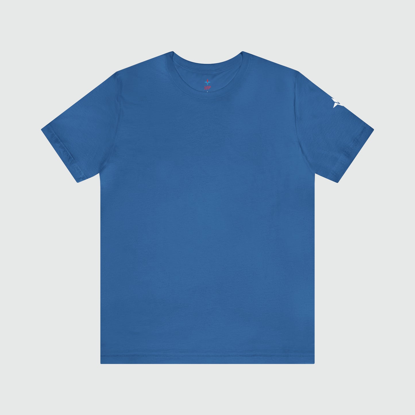 Enhance Bold Training Tee Product Pic Front Columbia Blue