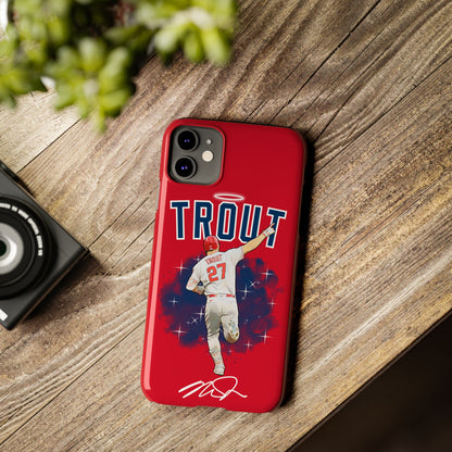 Mike Trout Slim iPhone Case