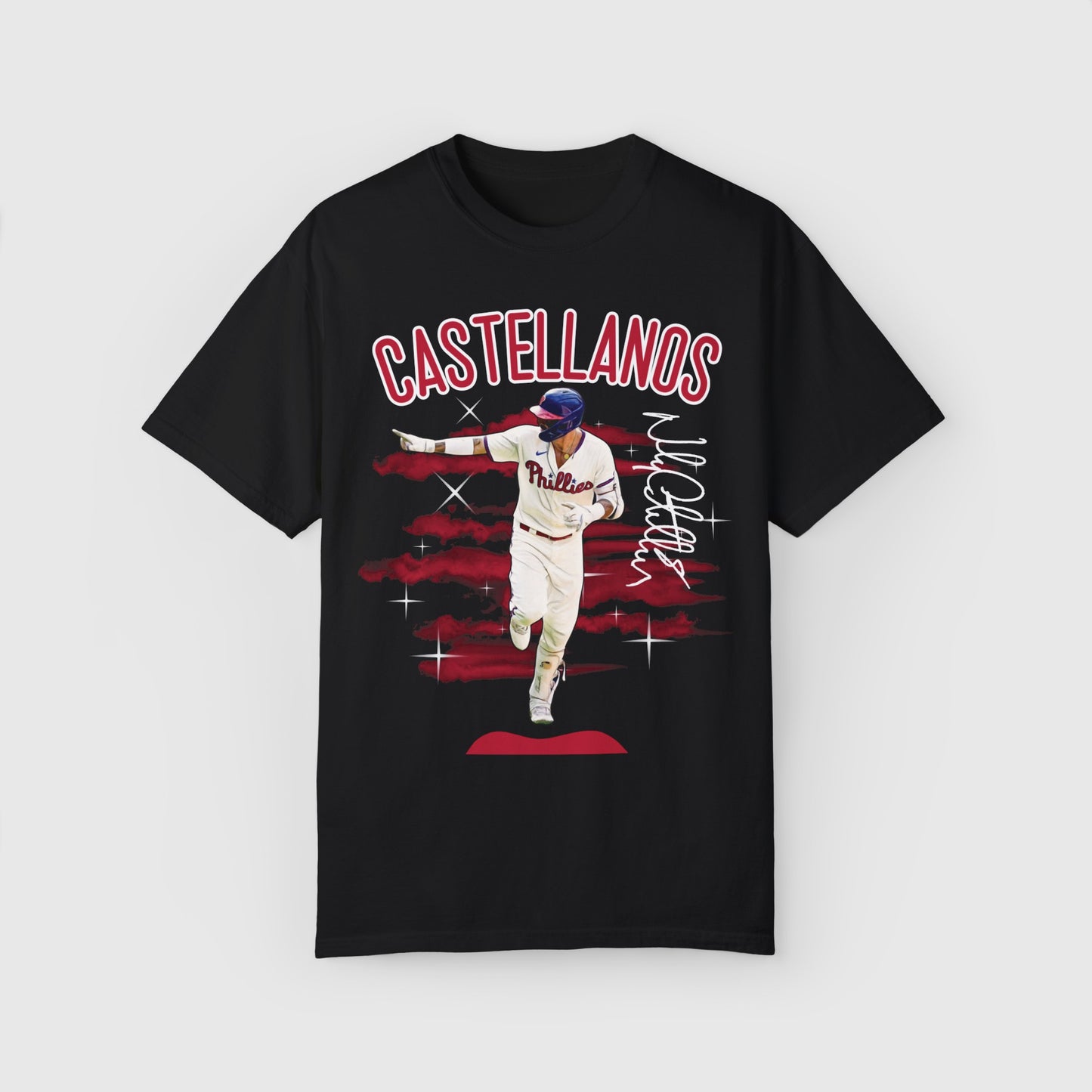 Castellanos Signature Tee 2.0 Product Pic Front Black