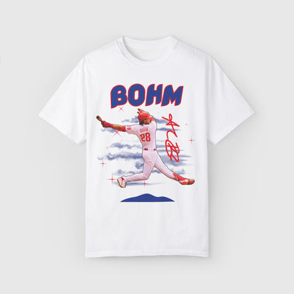 Alec Bohm Signature 2.0 Tee Product Pic Front White