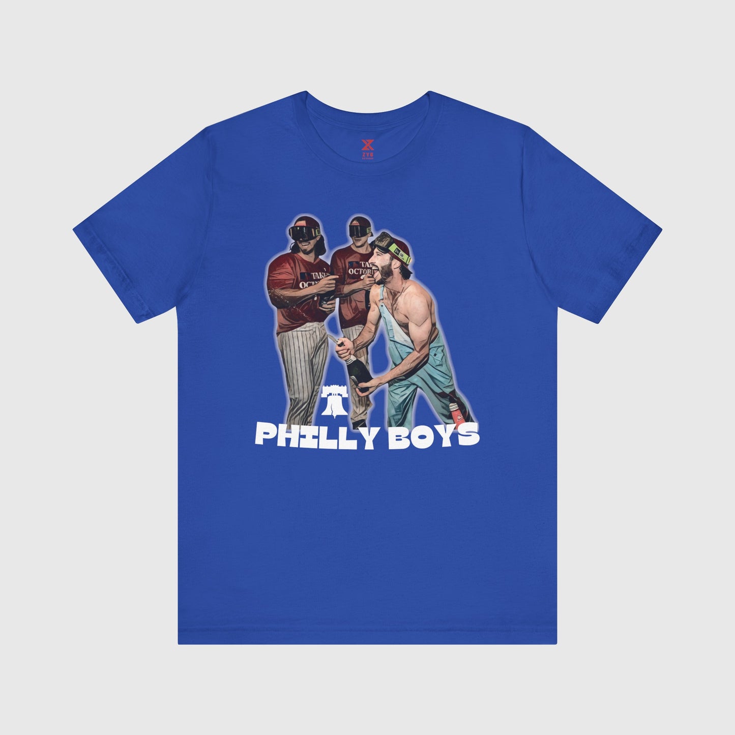 Stubbs Philly Boys Tee Product Pic Front True Royal