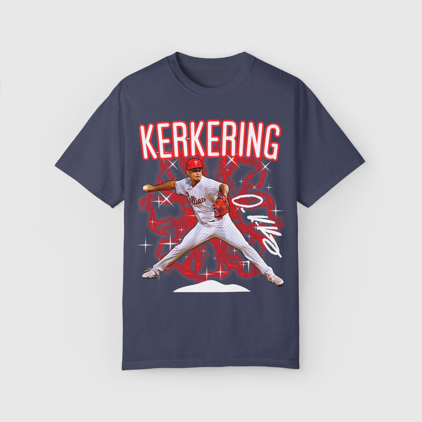 Orion Kerkering Signature Tee Product Pic Denim