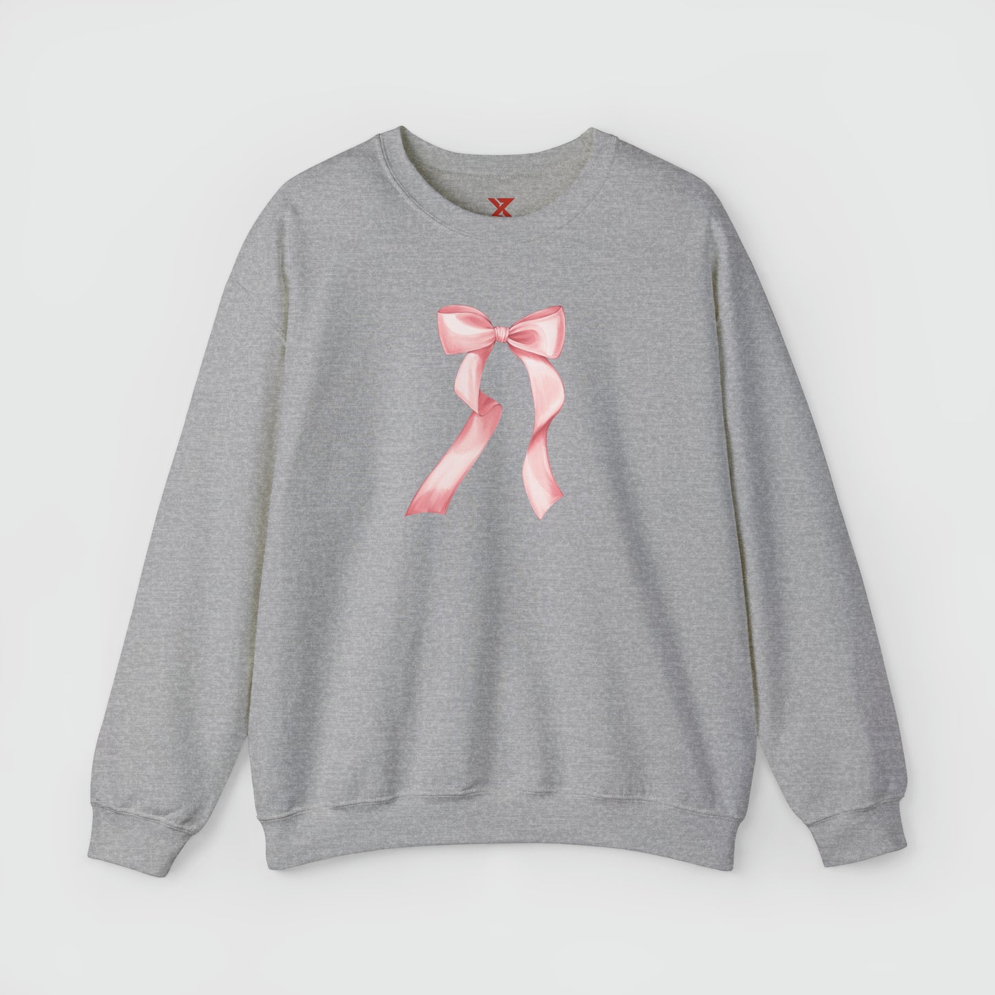 Pretty Pink Bow Crewneck