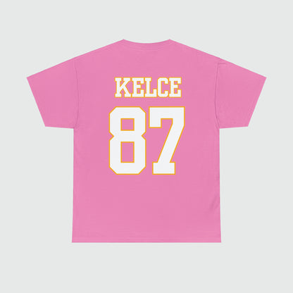 Travis Kelce Jersey Tee Back Azelia