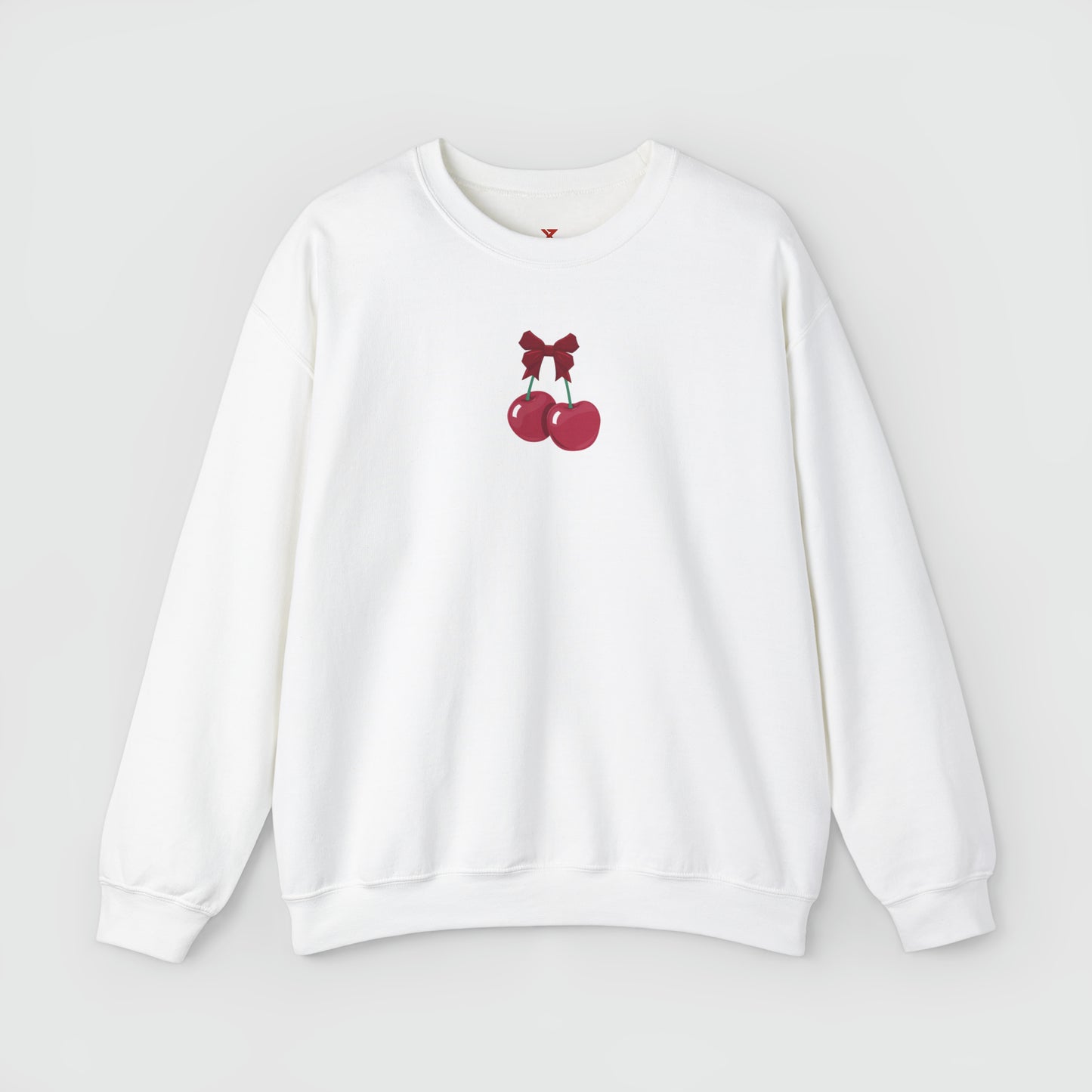 Cherry Bow Cute Crewneck