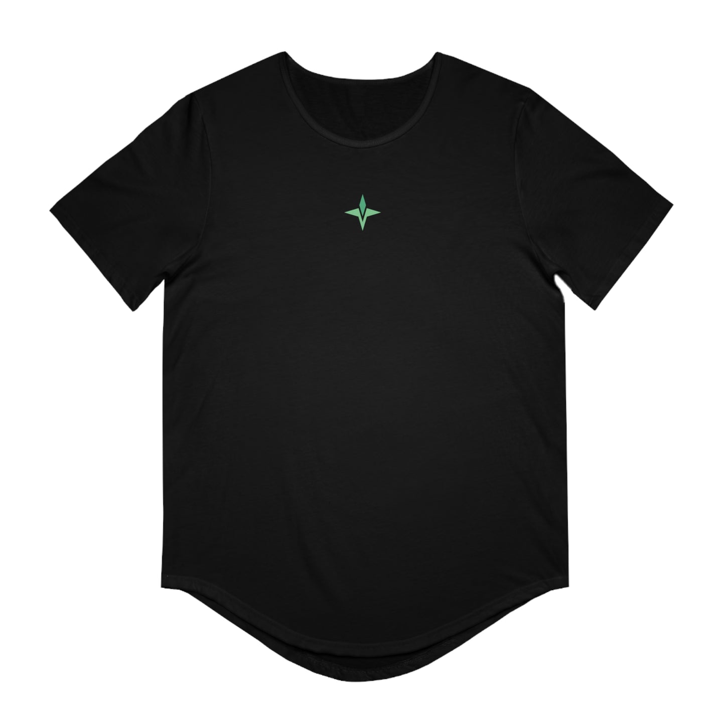 Savant Gym Tee Green Product Pic Front Black 