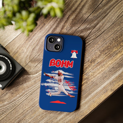 Alec Bohm Slim iPhone Case