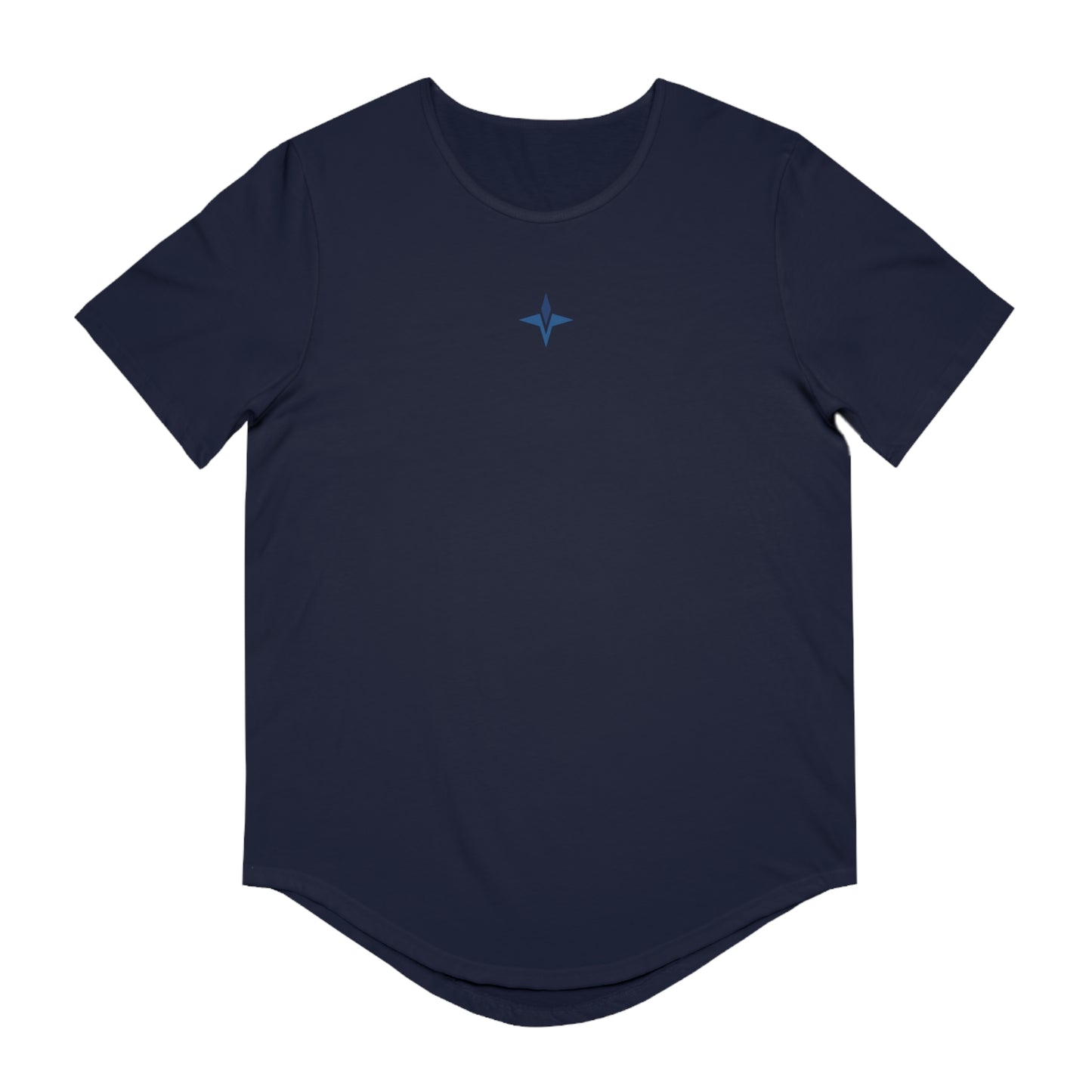 Savant Gym Tee Blue Product Pic Front Navy