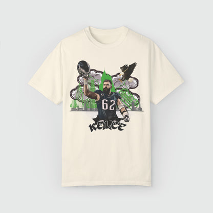 Jason Kelce City Tee Product Pic Front Ivory