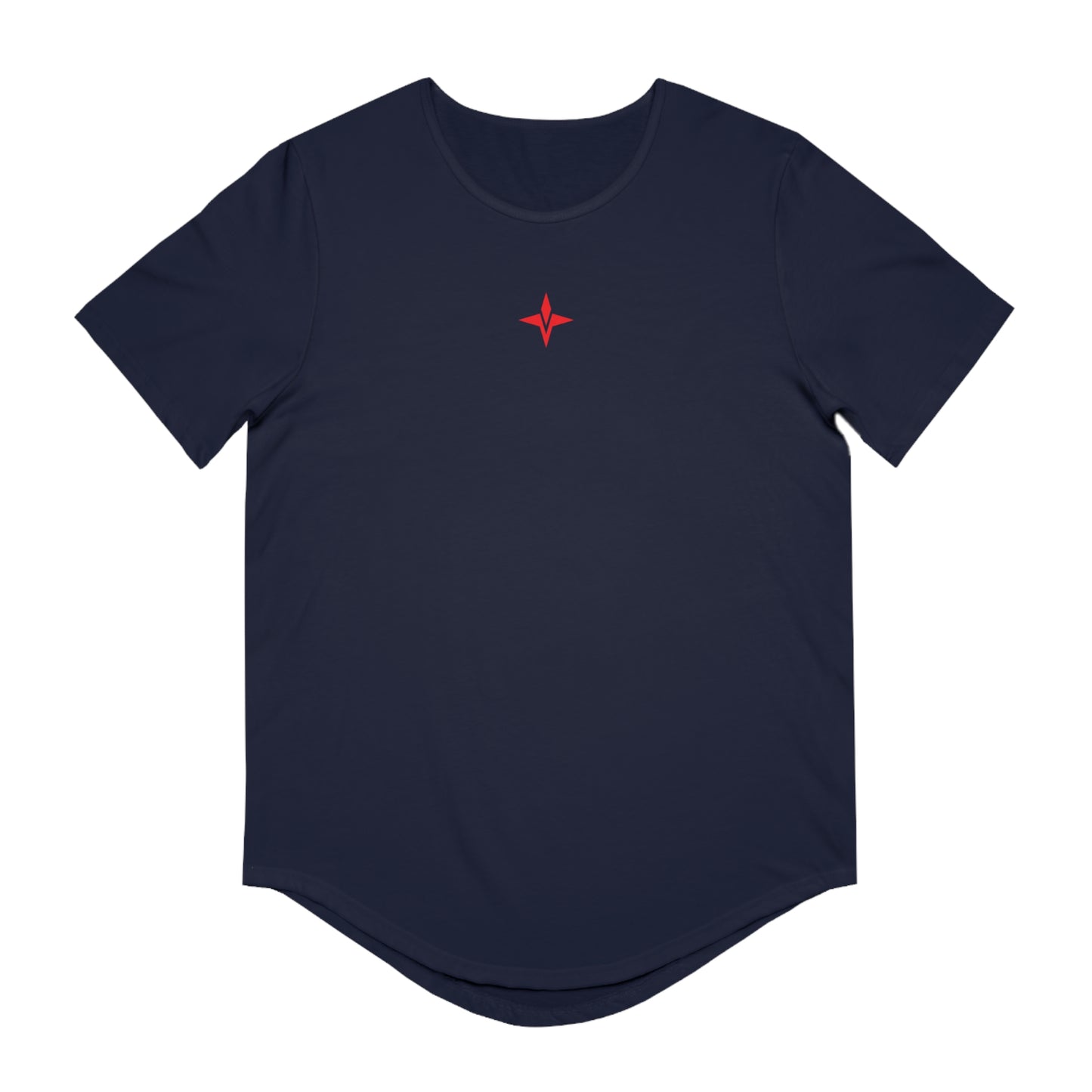 Savant Gym Tee Red Product Pic Front Navy