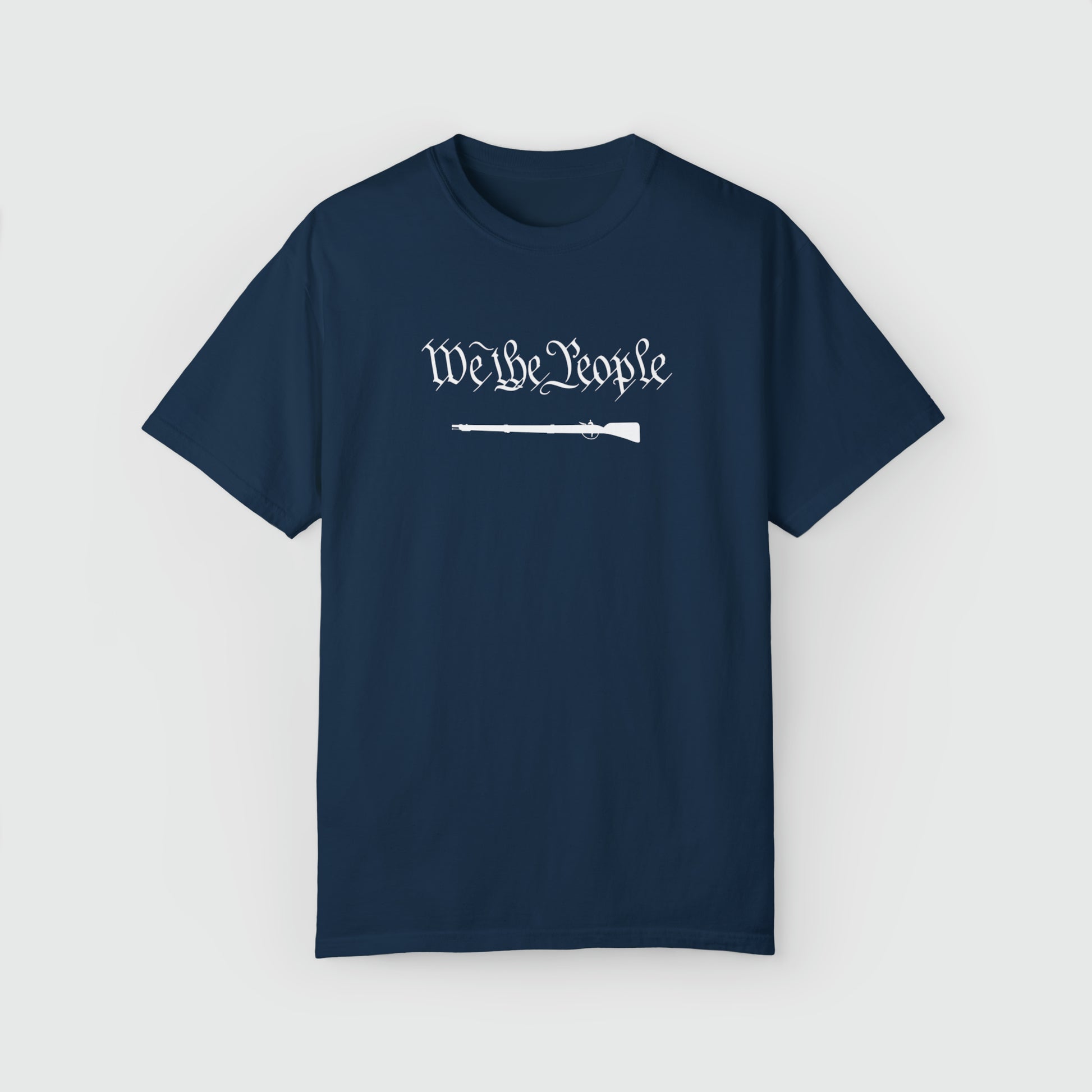 We The People Patriot Tee Product Pic Front True Navy